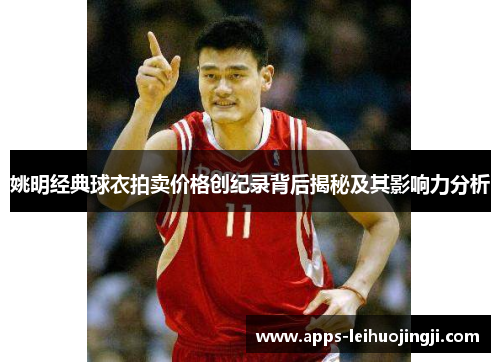 姚明经典球衣拍卖价格创纪录背后揭秘及其影响力分析
